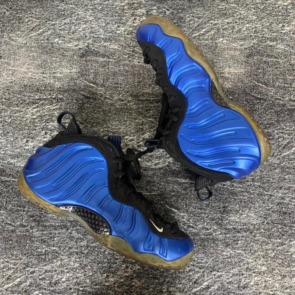 Nike Air Foamposite One Royal Blue Sneakers - Picture 4 of 8